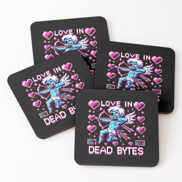 Item preview, Pixelated Cupid Zombie - Love in Dead Bytes designed and sold by PixelPunkster.
