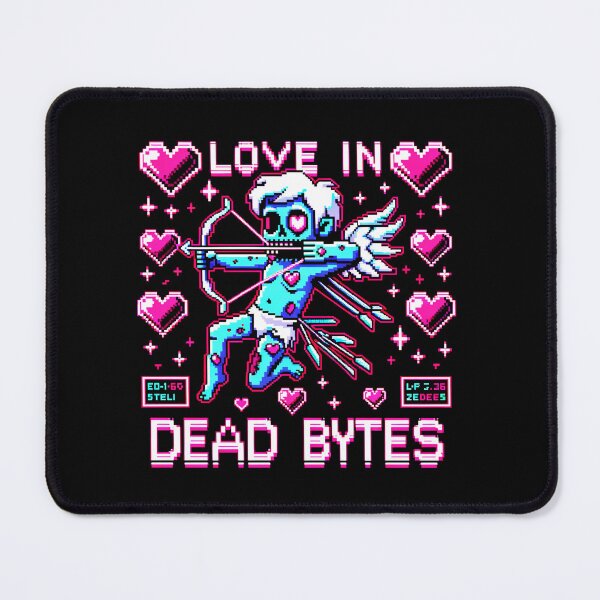 Item preview, Pixelated Cupid Zombie - Love in Dead Bytes designed and sold by PixelPunkster.
