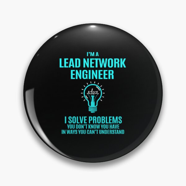 Item preview, Lead Network Engineer - I Solve Problems designed and sold by alphatinost.