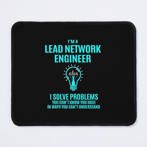 Item preview, Lead Network Engineer - I Solve Problems designed and sold by alphatinost.