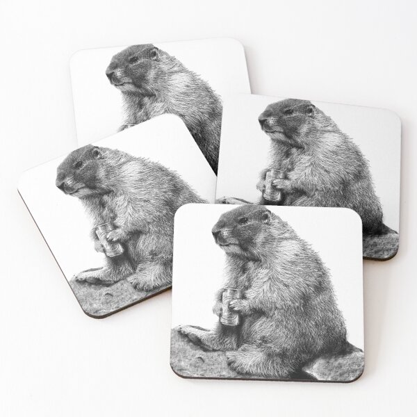 Item preview, Disillusioned marmot designed and sold by CapucciStudio.