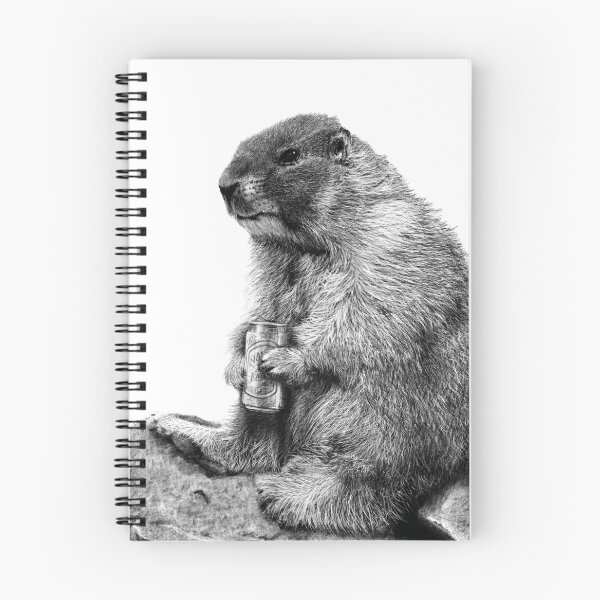 Item preview, Disillusioned marmot designed and sold by CapucciStudio.