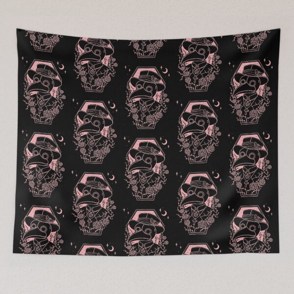 Item preview, Plague Doctor 03 // Pink & Black designed and sold by Wendy-Stephens.