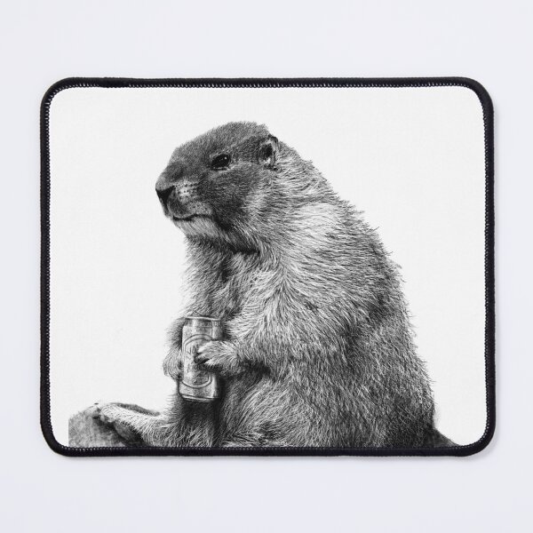 Item preview, Disillusioned marmot designed and sold by CapucciStudio.