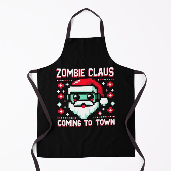 Item preview, 8bit Zombie Claus - A Spooky Christmas designed and sold by PixelPunkster.