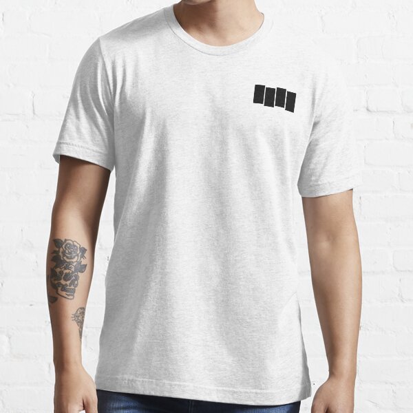 Bandera Negra Camiseta esencial