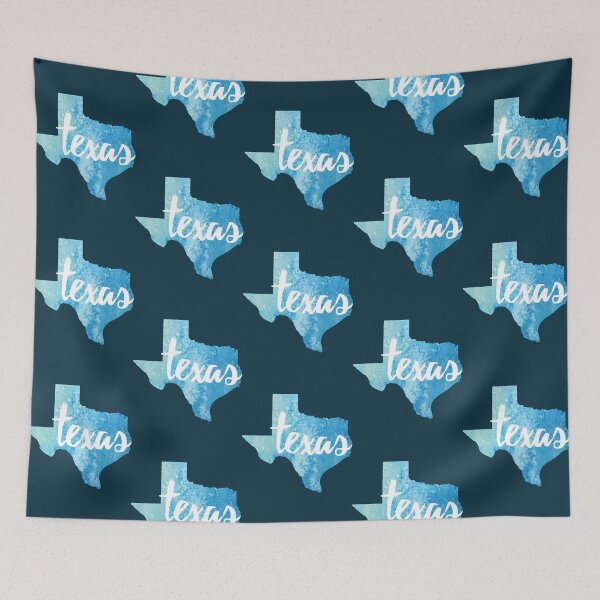 Item preview, Texas - light blue watercolor  designed and sold by mauthanh.