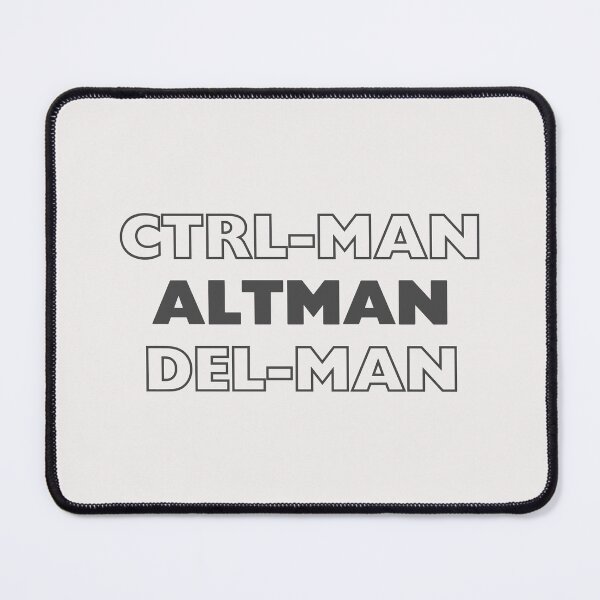 Item preview, Ctrl-man, Altman, Del-man designed and sold by Bratak.