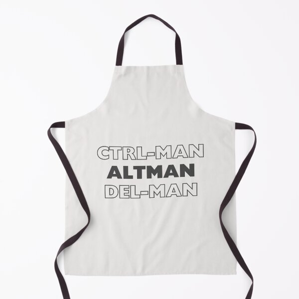 Item preview, Ctrl-man, Altman, Del-man designed and sold by Bratak.