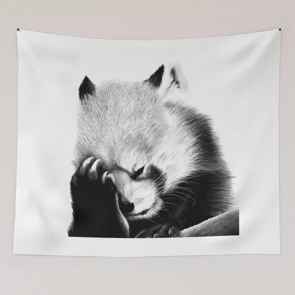 Item preview, firefox facepalm designed and sold by CapucciStudio.