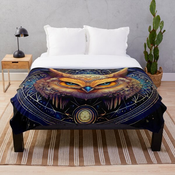 Item preview, The Cosmic Owl designed and sold by Darpadesign.