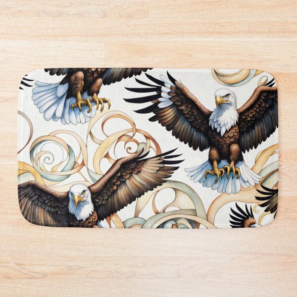 Item preview, Bald Eagles in Flight designed and sold by purplesensation.
