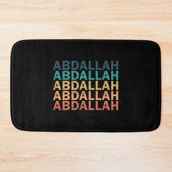 Item preview, Abdallah Name - Abdallah Vintage Retro Proud Name designed and sold by LeonorBialasz.