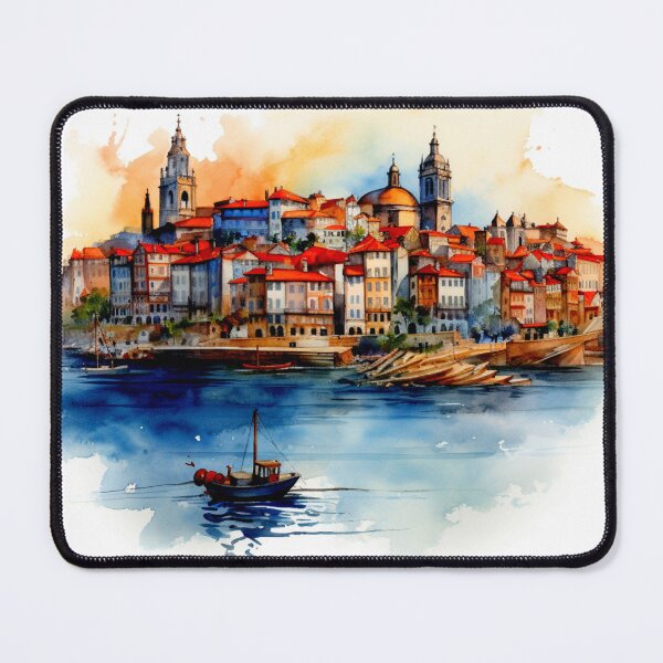Item preview, Watercolor Design of Porto - Portugal designed and sold by Sketch-Shack.
