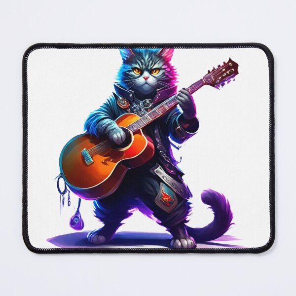 Item preview, Guitarist Kitty designed and sold by calibras.