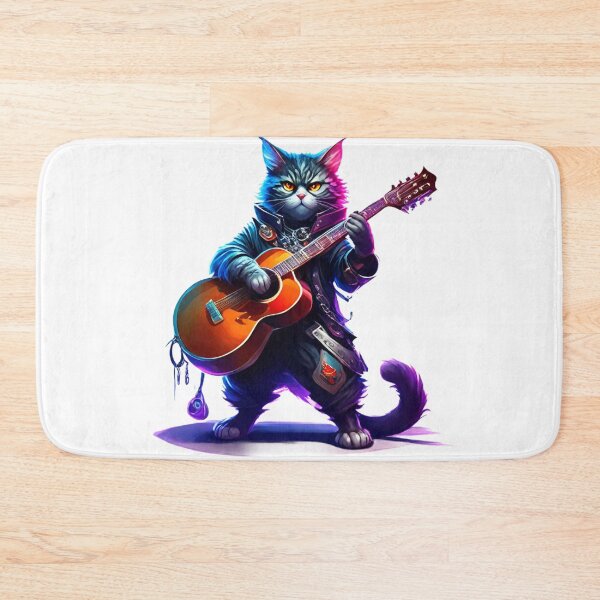Item preview, Guitarist Kitty designed and sold by calibras.