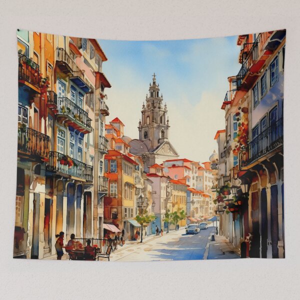 Item preview, Watercolor Design of Porto - Portugal  designed and sold by Sketch-Shack.