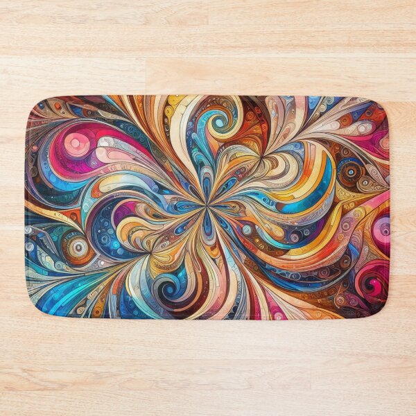 Item preview, Luminous Bloom - Abstract - home decor designed and sold by crea8iveway.