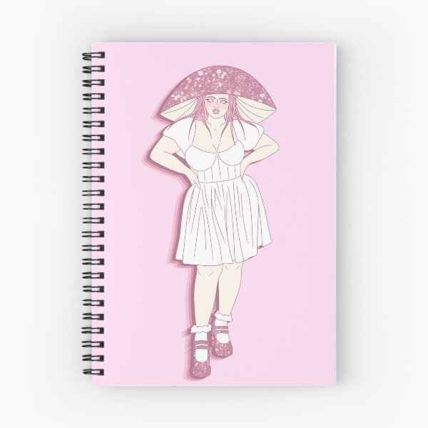 Item preview, Cute Mushroom Girl (No Background) designed and sold by WastedCreatvty.