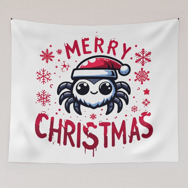 Artikelvorschau, Niedliche weihnachtliche Springspinne entworfen und verkauft von TomFrontierArt.
