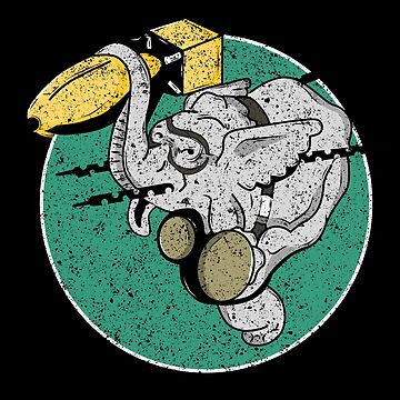 Artwork thumbnail, WW2 404th Bombardment Squadron Patch Distressed Gear by DynamicDesign