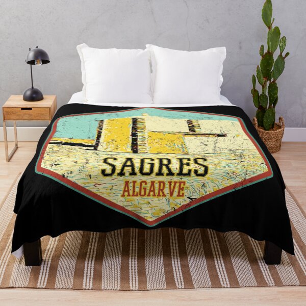 Item preview, Sagres Promontory Illustration - Algarve Portugal Art Print designed and sold by Lemomo-artworks.