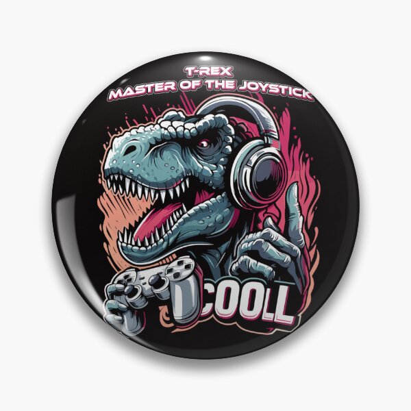 Item preview, T-rex gamer designed and sold by gittuska11.