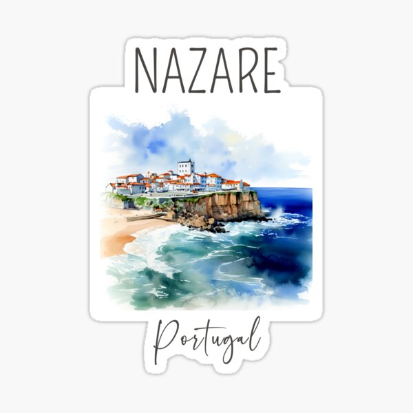 Artikel-Vorschau von Aquarelldesign von Nazare - Portugal, designt und verkauft von Sketch-Shack.