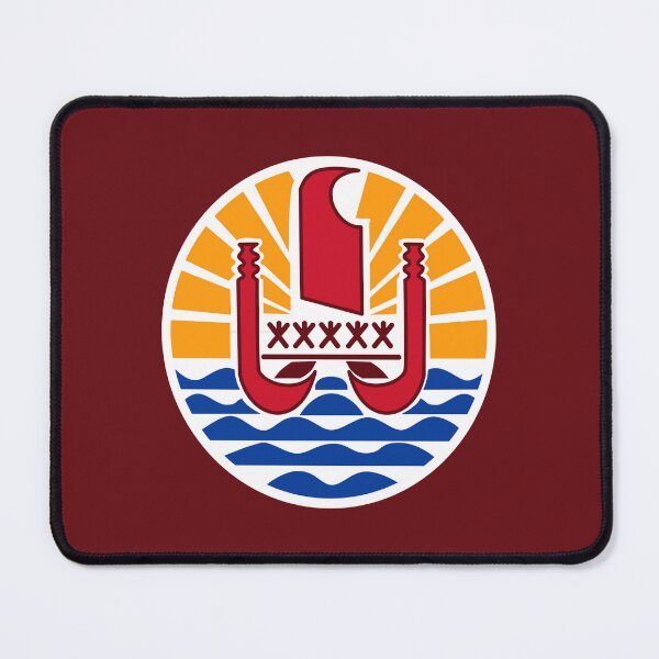 Item preview, French Polynesia Coat of Arms designed and sold by FutureTraveller.