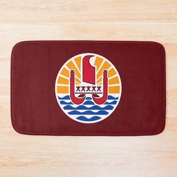 Item preview, French Polynesia Coat of Arms designed and sold by FutureTraveller.