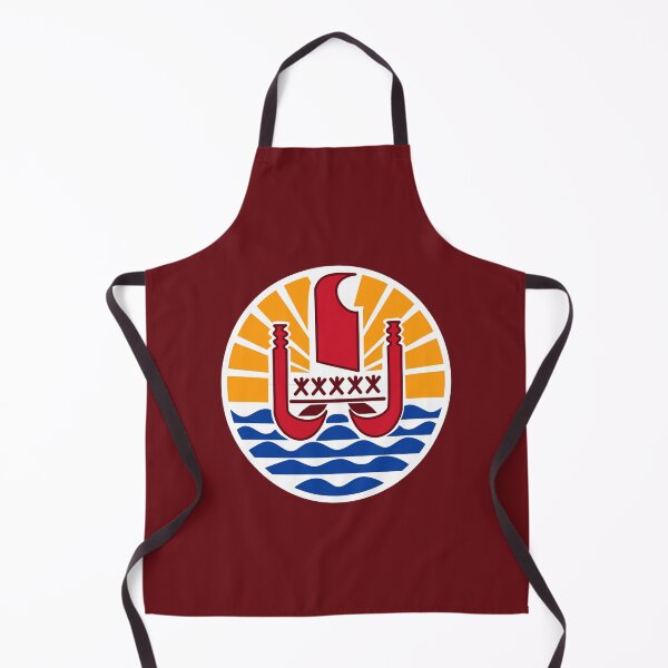 Item preview, French Polynesia Coat of Arms designed and sold by FutureTraveller.