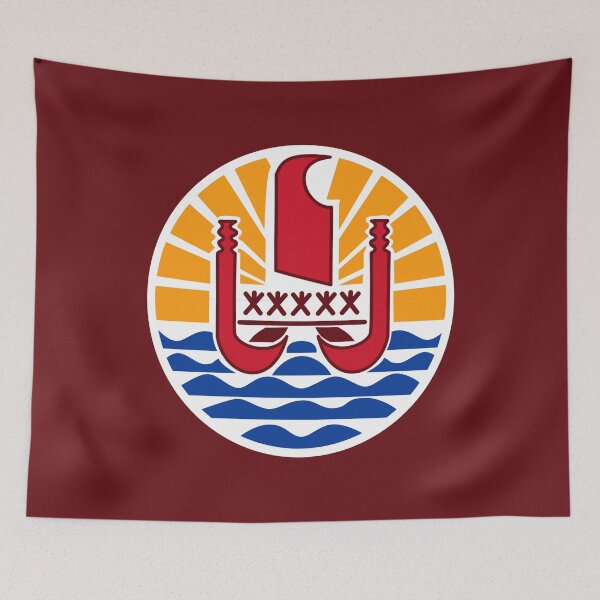 Item preview, French Polynesia Coat of Arms designed and sold by FutureTraveller.