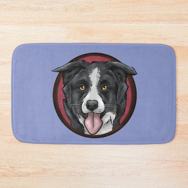 Item preview, Cute Cartoon Border Collie Dog designed and sold by shirinsart.