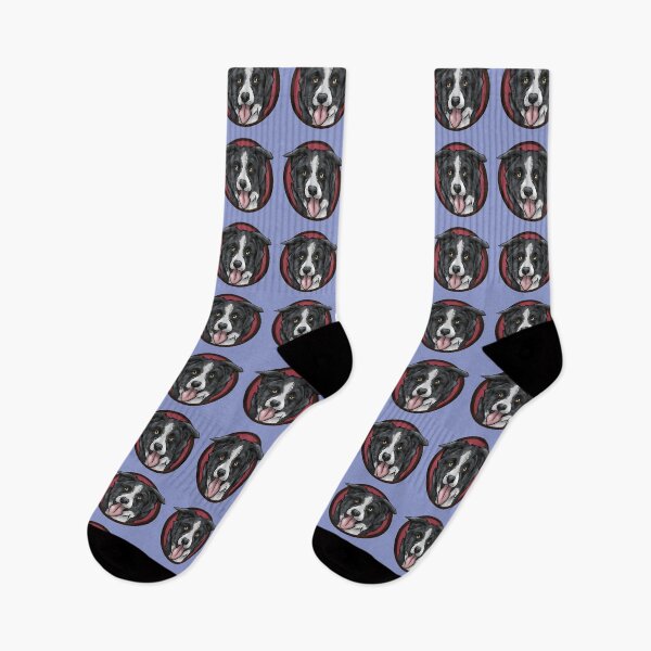 Item preview, Cute Cartoon Border Collie Dog designed and sold by shirinsart.
