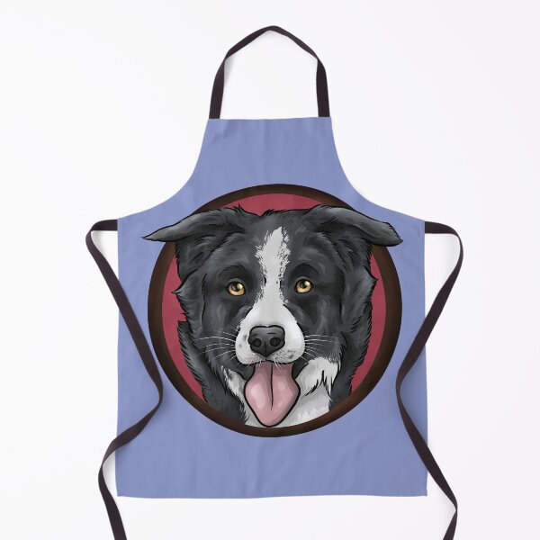 Item preview, Cute Cartoon Border Collie Dog designed and sold by shirinsart.