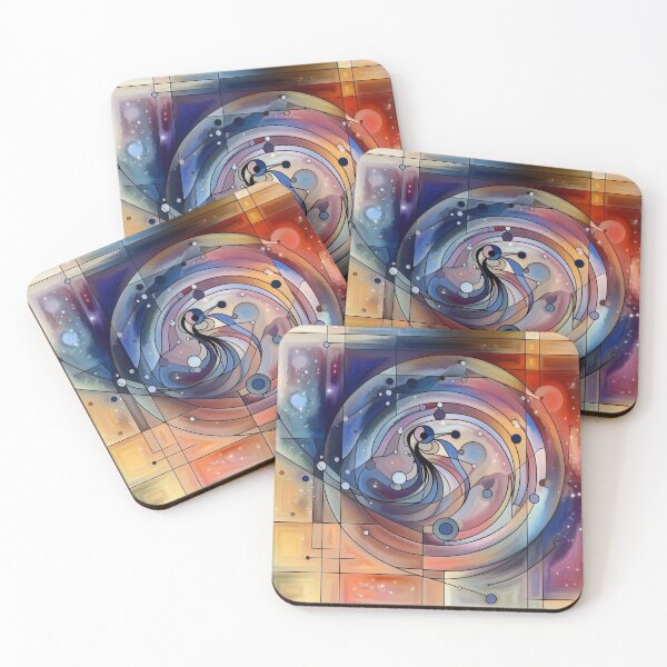 Item preview, Oceanic Sundown - Abstract - home decor designed and sold by crea8iveway.