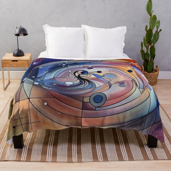 Item preview, Oceanic Sundown - Abstract - home decor designed and sold by crea8iveway.