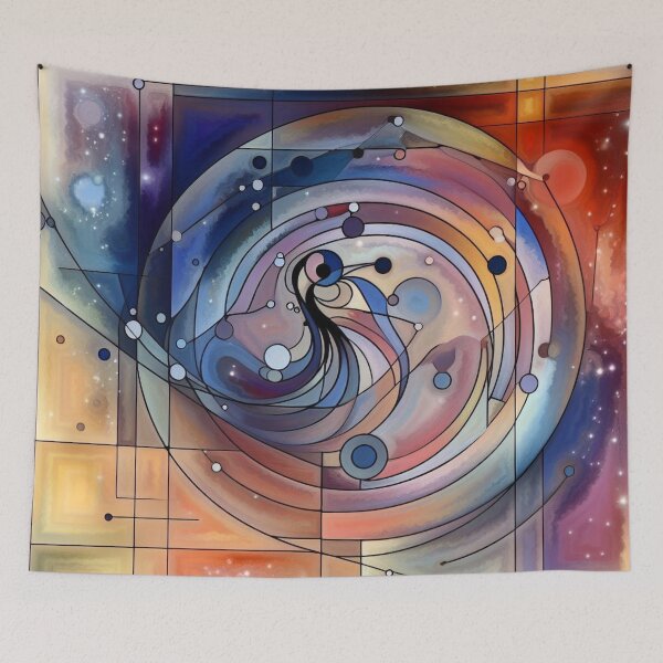 Item preview, Oceanic Sundown - Abstract - home decor designed and sold by crea8iveway.