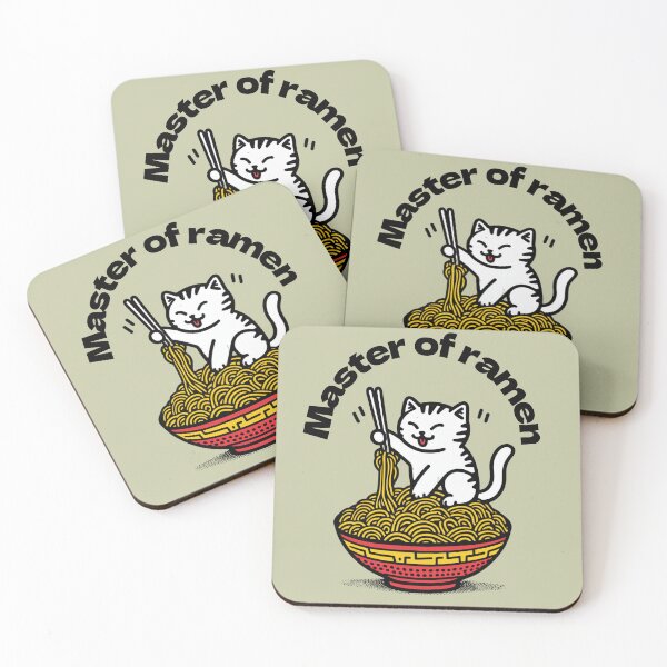 Item preview, Cat's Ramen Adventure: A Culinary Curiosity designed and sold by sharon1210.