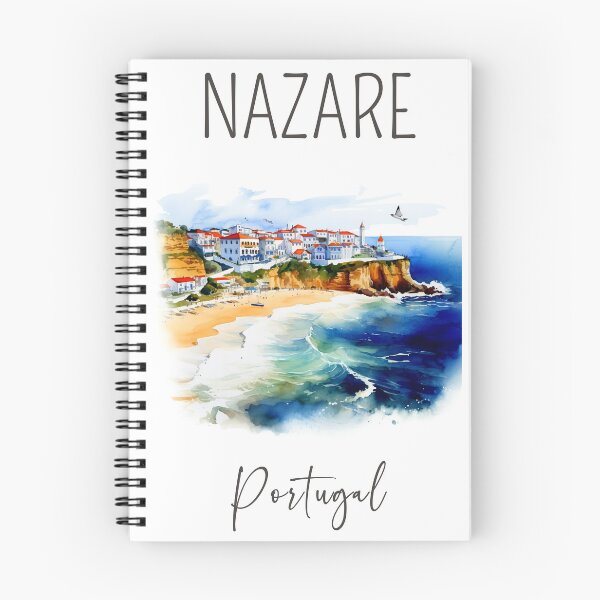 Item preview, Watercolor Design of Nazare - Portugal  designed and sold by Sketch-Shack.