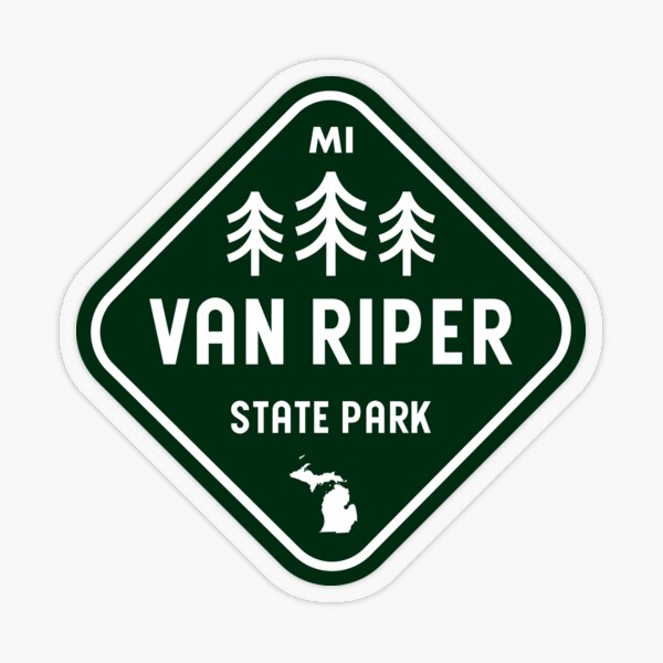 Item preview, Van Riper State Park Michigan Rhombus designed and sold by bivenart.
