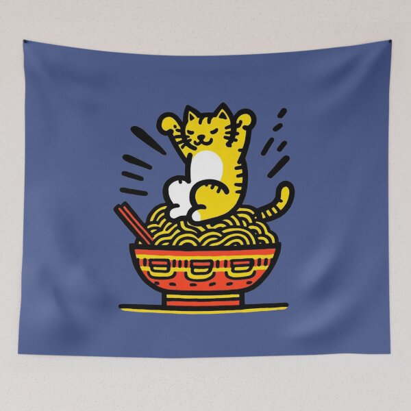 Item preview, Yellow Cat's Noodle Fiesta: A Messy Ownership Tale designed and sold by sharon1210.