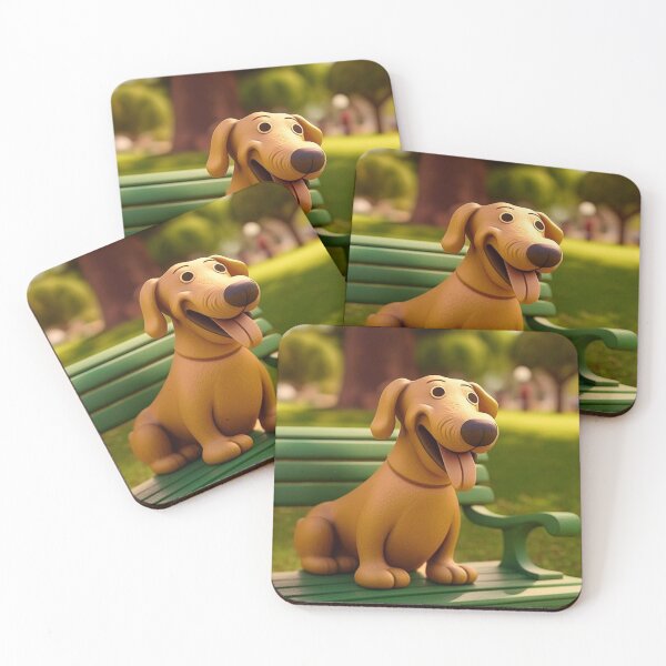 Item preview, Clay Dog at the Park 2 designed and sold by AstroRisq.