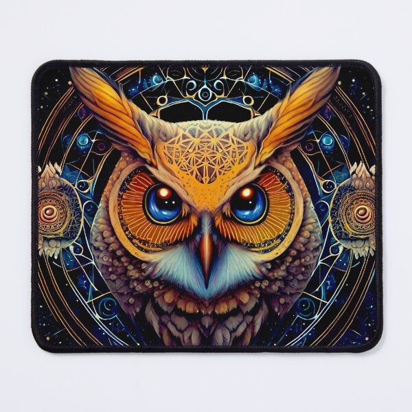 Item preview, The Cosmic Owl designed and sold by Darpadesign.