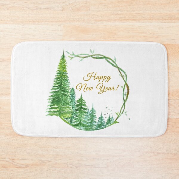 Item preview, Happy New Year Minimalistic greeting designed and sold by Wolshebnaja.