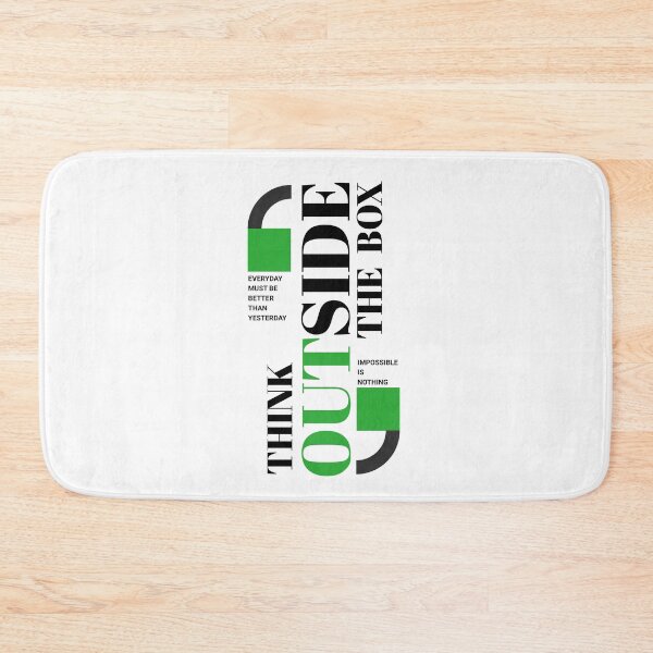 Item preview, Think outside the box - Never stop dream - Never give up surrender - Live bravely - Dont ever give up designed and sold by JansenGS.