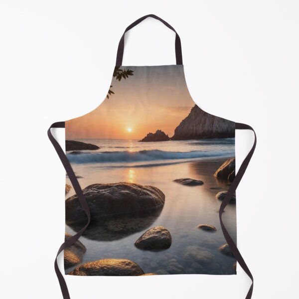 Item preview, Calm sunset at the beach 06 designed and sold by I-HERE.
