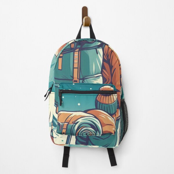 Item preview, Mountain Couple Adventure designed and sold by vectorillus.