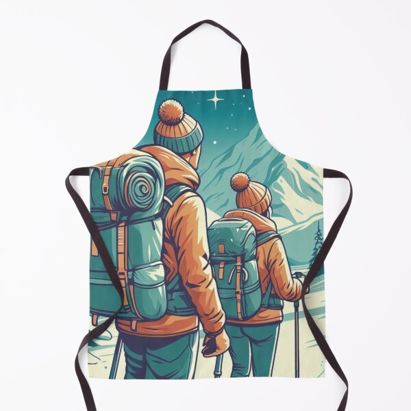 Item preview, Mountain Couple Adventure designed and sold by vectorillus.