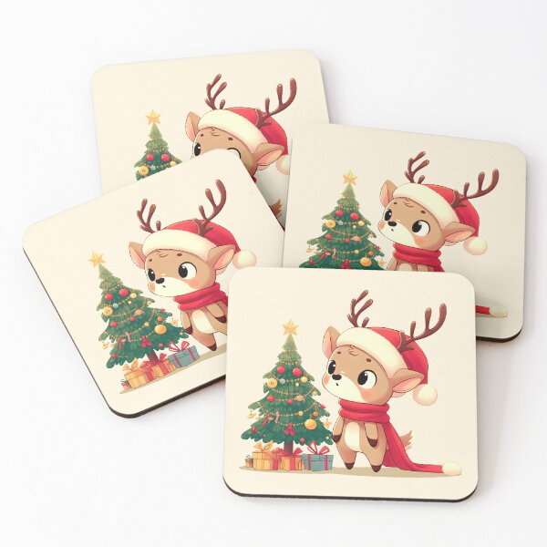Item preview, Christmas Deer and Christmas Tree designed and sold by KAI-Studio.